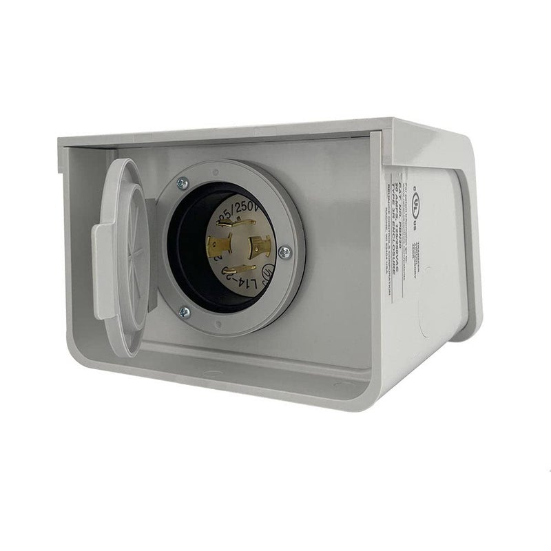 Reliance Controls Corporation PBN20 20 Amp NEMA 3R Power Inlet Box for Generators Up to 5,000 Running Watts - Image 5