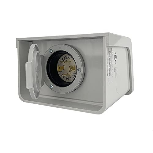 Reliance Controls Corporation PBN20 20 Amp NEMA 3R Power Inlet Box for Generators Up to 5,000 Running Watts - Image 1