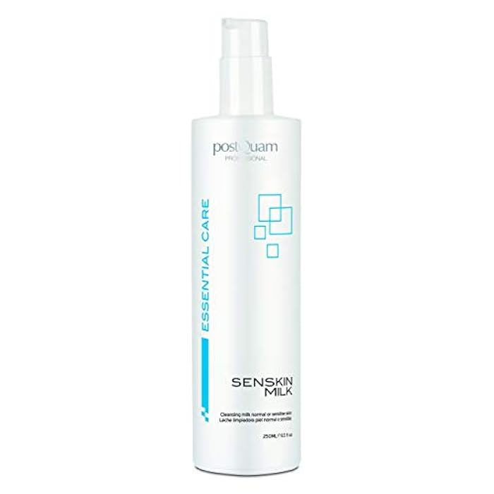 POSTQUAM Professional Senskin Milk Normal/Sensitive Skin 250ml Cleansing Milk – Leaves The Complexion Clean And Smooth - With Softening and Moisturizing Effect - Image 1