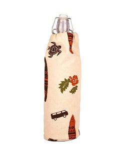 earthsave Earthsave Cotton Premium Water Bottle Pouch-|Canvas Material with Waterproof Lining| For 1 Ltr Bottle  - Image 1