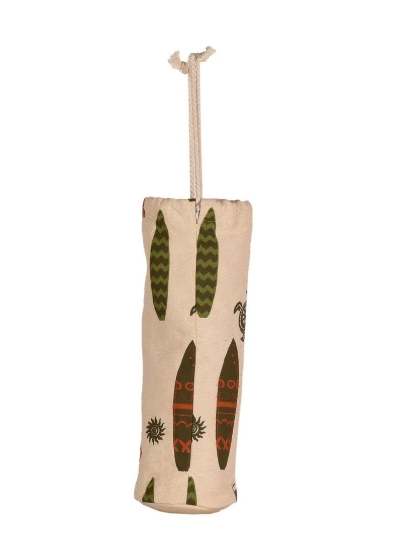 earthsave Earthsave Cotton Premium Water Bottle Pouch-|Canvas Material with Waterproof Lining| For 1 Ltr Bottle  - Image 3