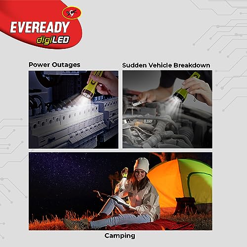 Eveready Tango DL21 Flashlight |1.2 W LED with Overcharge Protection| 3 hrs Charging | Pack of 4 - Image 4