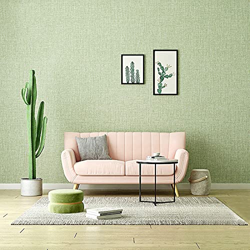 wolpin Wall Stickers Wallpaper Green Wood Grain (45 x 1000 CM) | Look Modern Living Room Embossed Self Adhesive | DIY Home Décor Wallpaper Roll - Green - Image 4
