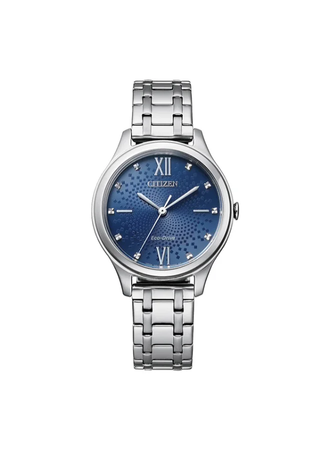 CITIZEN Women's Stainless Steel Strap  Watch EM0500-73L - 32 mm