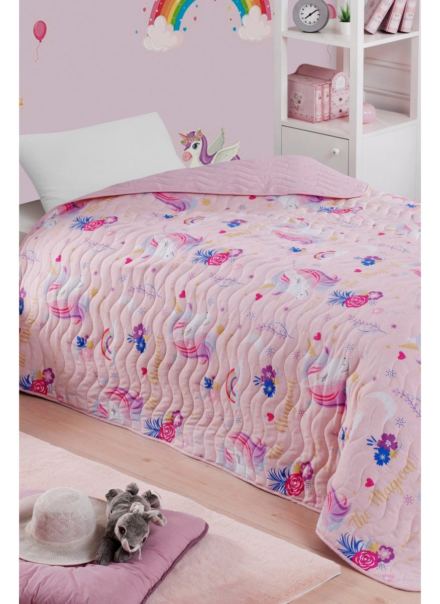 Eponj Home Multi-Purpose Blanket Single Magical Pink  - Image 1