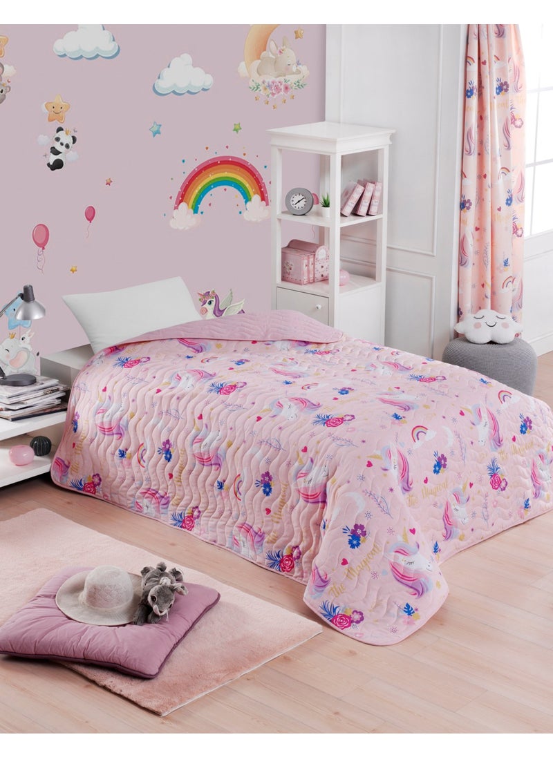 Eponj Home Multi-Purpose Blanket Single Magical Pink  - Image 2