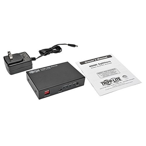 Tripp Lite 2-Port HDMI Splitter, 1 In 2 Out, Video & Audio, 1080p @ 60Hz (B118-002),BLACK - Image 5