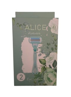 Exception Razor With Aloevera 2Pcs