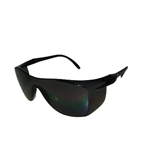 Vast SAFETY GOGGLES SAFETY GLASSES FOR BIKING, RIDING, FOR MEN, WOMEN, BOYS, GIRLS Welding, Laboratory, Blowtorch, Wood-working, Power Tool Safety Goggle (SAFETY GOGGLES NO.2) (BLACK- PACK OF 1) - Image 4