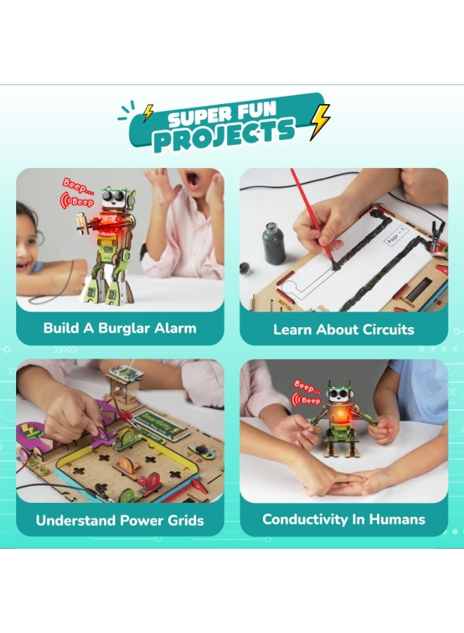 Smartivity Electro Play Lab | 8-14 Years | DIY STEM Construction Toy | Electro Play Lab | STEM Construction Toy | STEM Toy - Image 3