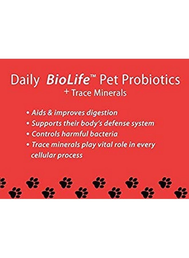 LiviaOne BioLifePet Liquid Probiotics for Dogs, Organic Dog Probiotic Supplements, Puppy and Dog Pet Probiotics, 4 Fl Oz (Pack of 1) - Image 3