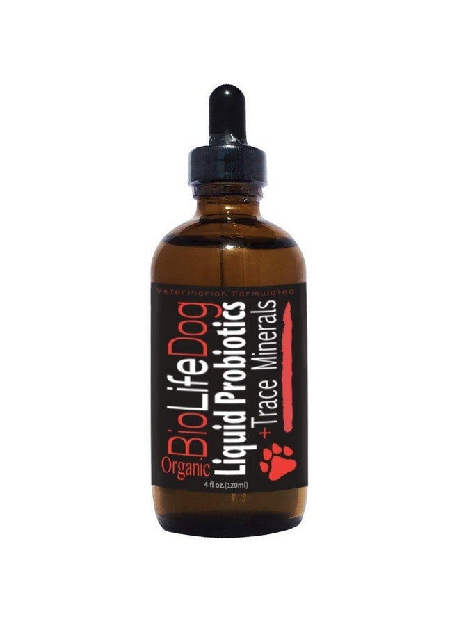 LiviaOne BioLifePet Liquid Probiotics for Dogs, Organic Dog Probiotic Supplements, Puppy and Dog Pet Probiotics, 4 Fl Oz (Pack of 1) - Image 1