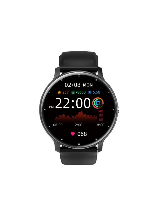 Sport Smartwatch 1.28" Round Display IP67 Waterproof Magnetic Charging/Custom Watch Face/123 Sport Modes Available in Black - Image 2