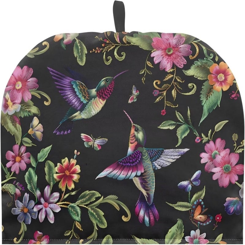 Purple Tea Pot Cover for Keeping Warm Tea Cozy for Teapot Insulated Teapot Cozy Tea Cozies Double Insulated Keep Tea Warm Tea Pot Cozies Teapot Dust Proof Cover Appliance Covers Coffee Maker - Image 1