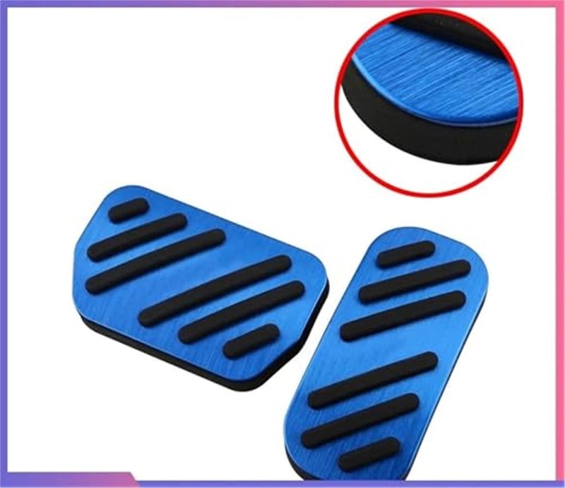 Wivplex Aluminium Alloy Pedal Pads for Toyota C-HR - Image 3