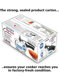 Hawkins 1.5 Liters Contura Stainless Steel Pressure Cooker,With Inner Lid Induction Compatible,Silver  - Image 4