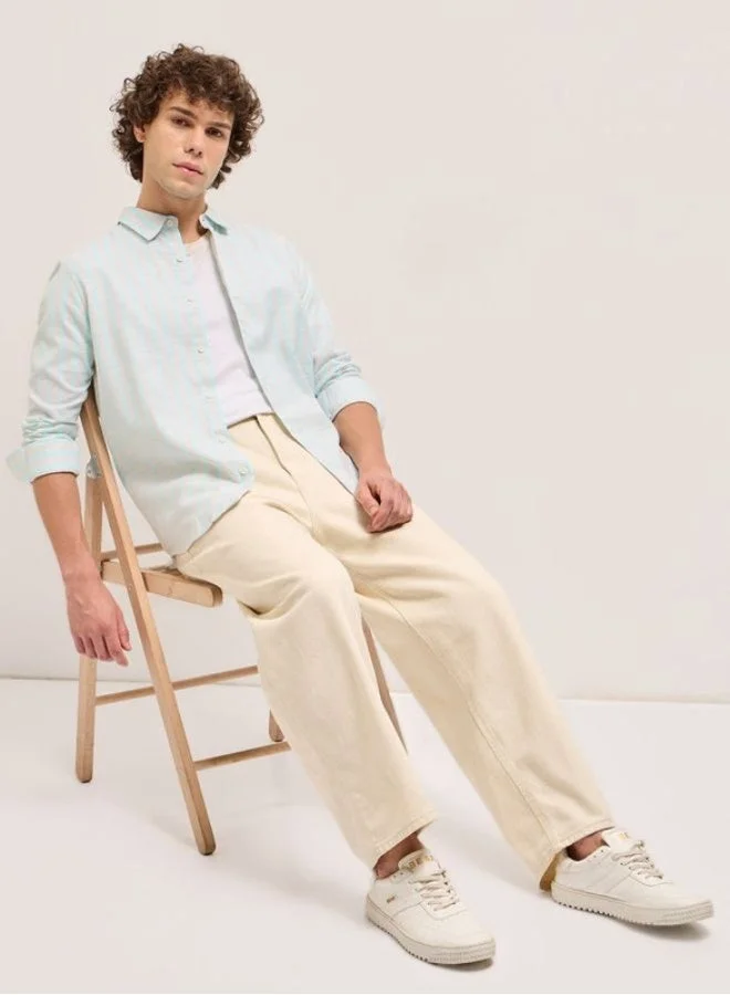 THE BEAR HOUSE  Men's Shirt for Casual and Formal Wear | Classic Button-Down Style for Office, Daily Use, Travel, Events & All-Season Outfits | Versatile & Stylish Wardrobe Essential for Every Occasion for Men | Best Price UAE