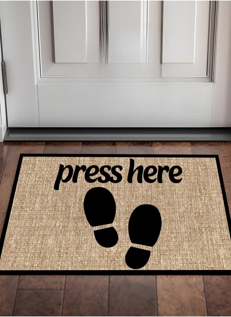 Generic Doormat Apartment Size 45cm*80cm - Thickness 0.35cm Dahr Dots Non Slip Easy to Clean 