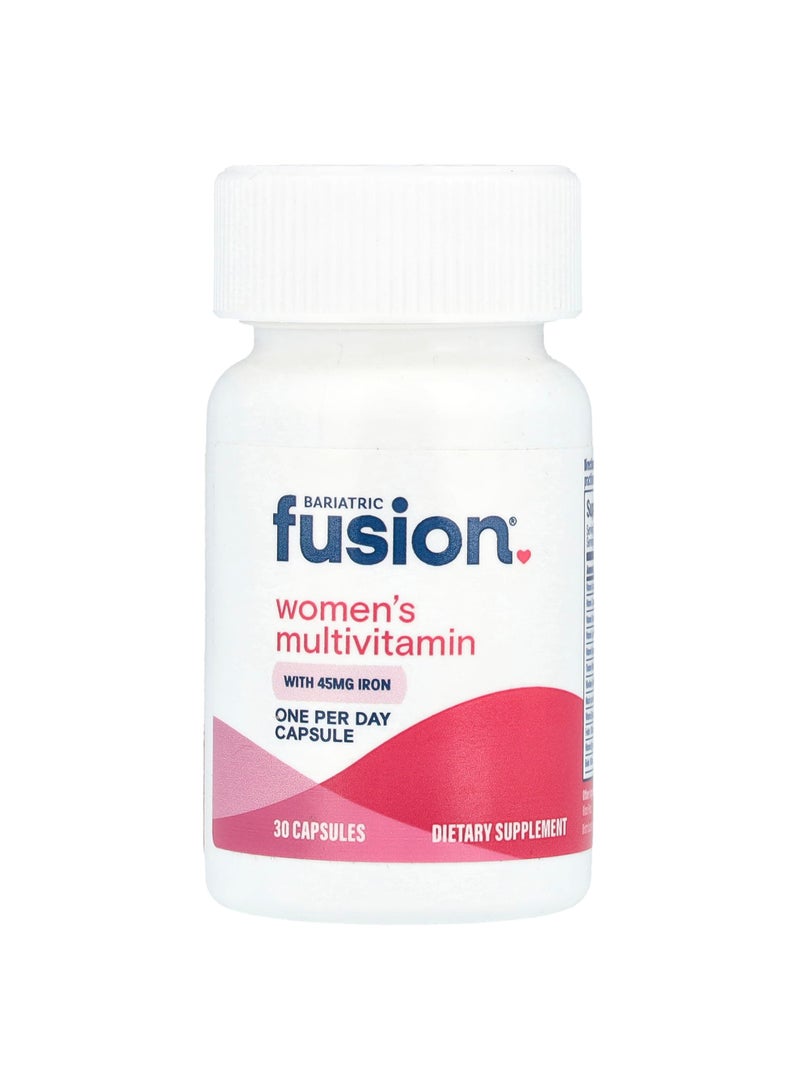 Women's Multivitamin With Iron, 30 Capsules
