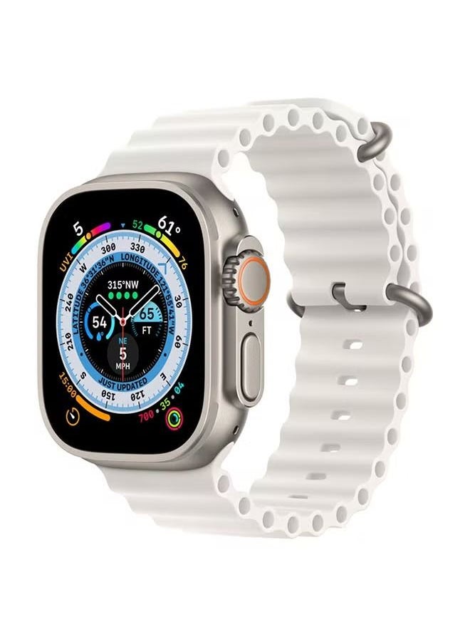 Cool Baby - i8 ULTRA MAX Smartwatch Series 8 Full Screen Quick Response Call Feature For Android and IOS Systems Grey - Image 1