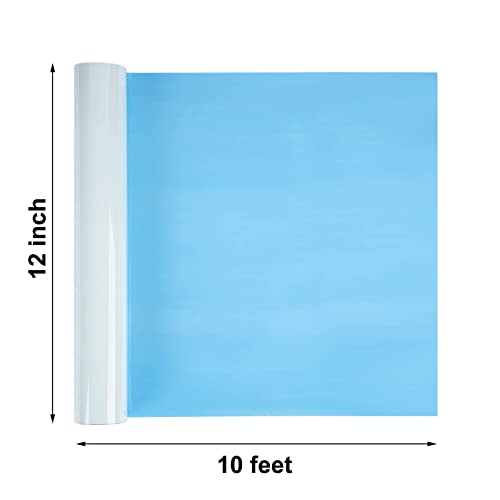 FUNKAKA Glow in The Dark Heat Transfer Vinyl Roll, 12" x 10ft Luminous Green Iron on Vinyl for All Cutter Machine, Glow in The Dark HTV Vinyl for T-Shirts Easy to Cut & Weed for Heat Vinyl DIY Design - Image 3