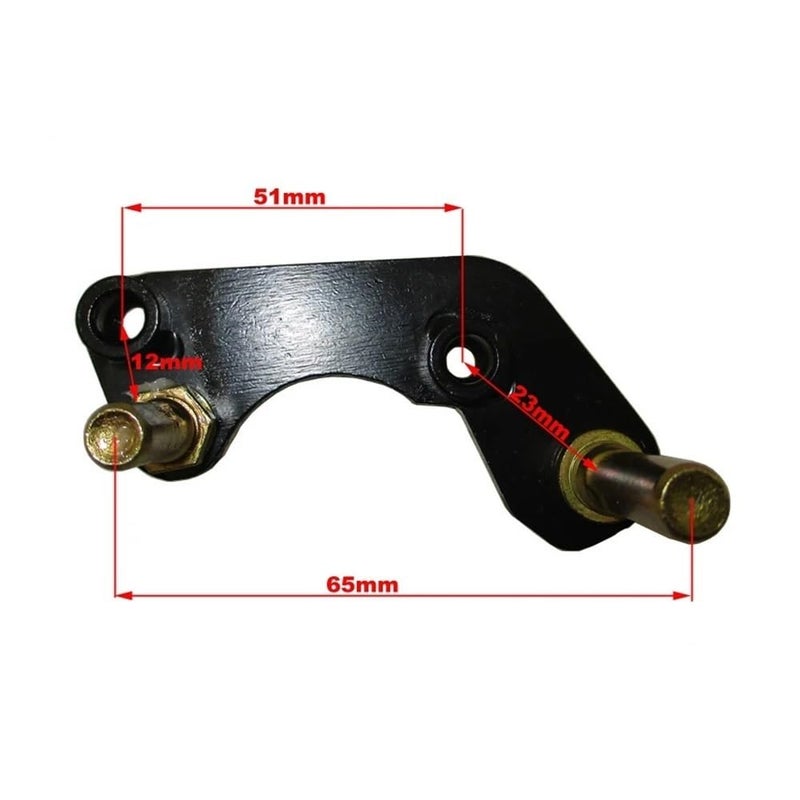 Front Brake Caliper for 140cc 170cc Pit Dirt Bike Compatible with SR140TR SR170TX SR170TR Models - Image 4