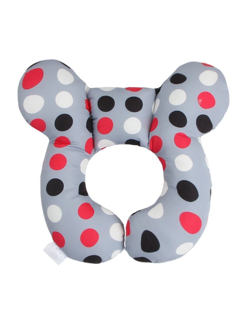 KAKIBLIN Baby Anti-offset Head Fixed Head  U Shaped Pillow