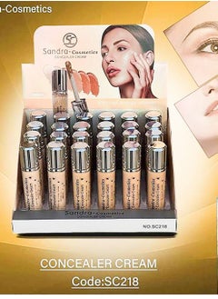 Sandra High Coverage Matte Cream Concealer From Sandra, Silver Cover, Color No. (22)  - Image 5