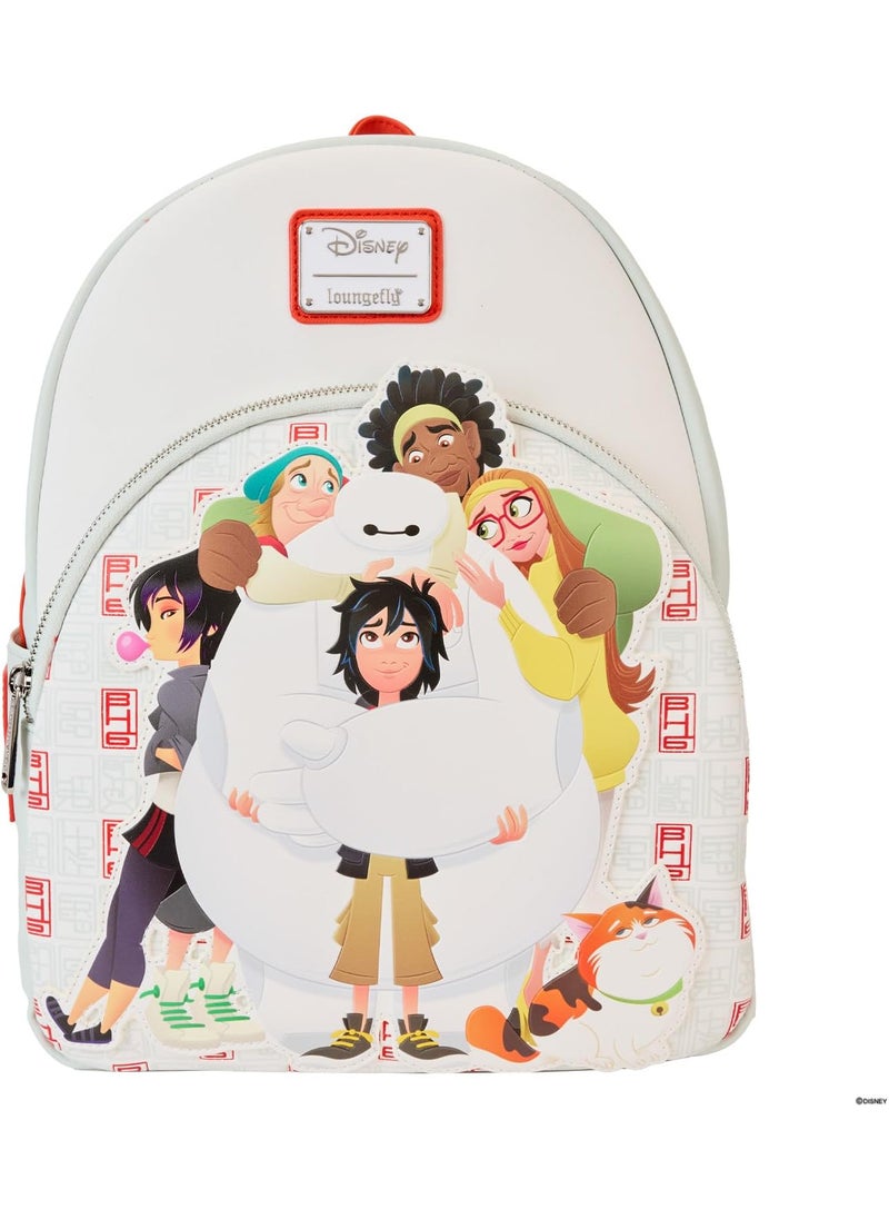 Loungefly Loungefly Disney Big Hero 6 10th Anniversary Baymax Gang Mini Backpack  - Image 1