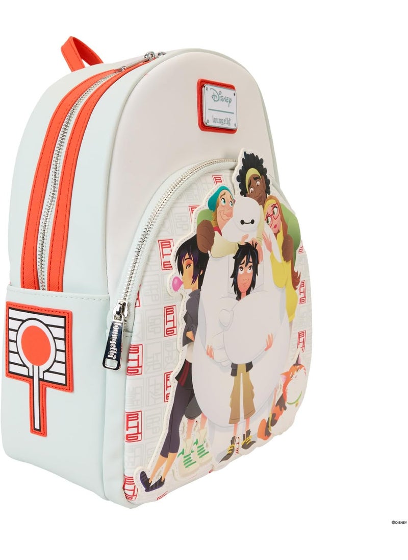 Loungefly Loungefly Disney Big Hero 6 10th Anniversary Baymax Gang Mini Backpack  - Image 3