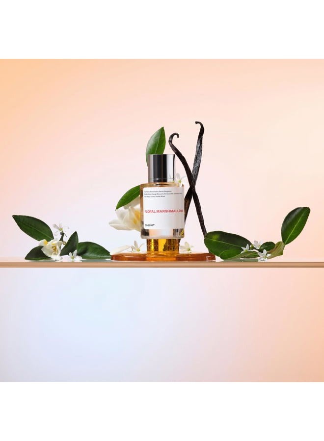 Dossier عطر - مارشميلو الزهور - مستوحى من عطر كيليان "لا تكن خجولاً" - عطر فاخر - نقي ومركب - خالي من البارابين - نباتي - أنثوي - للنساء - عطر 1.7 أونصة سائلة (بخاخ 50 مل) - Image 3