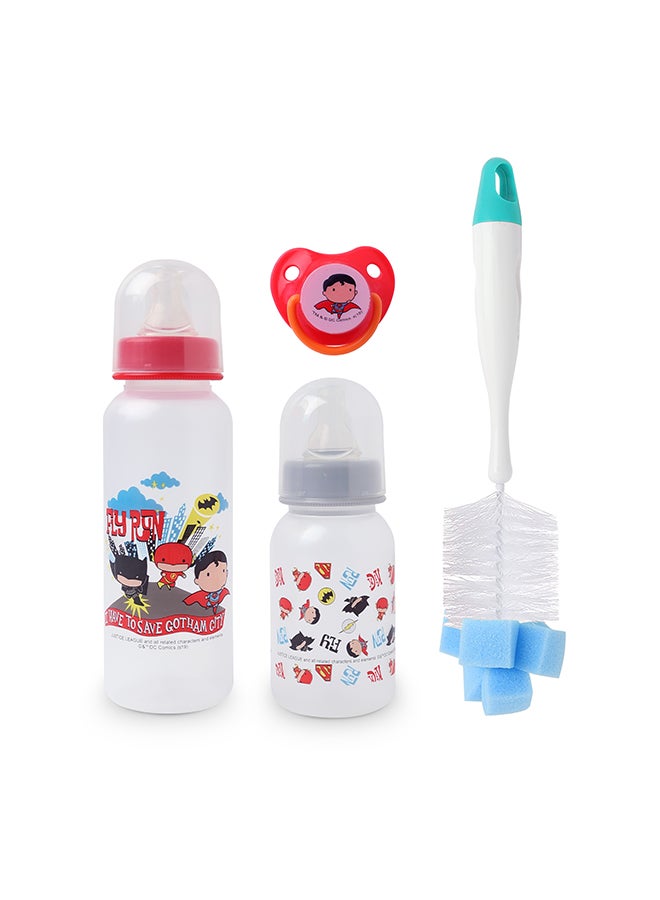 Disney 4-Piece Marvel Themed Feeding Gift Set - Image 1