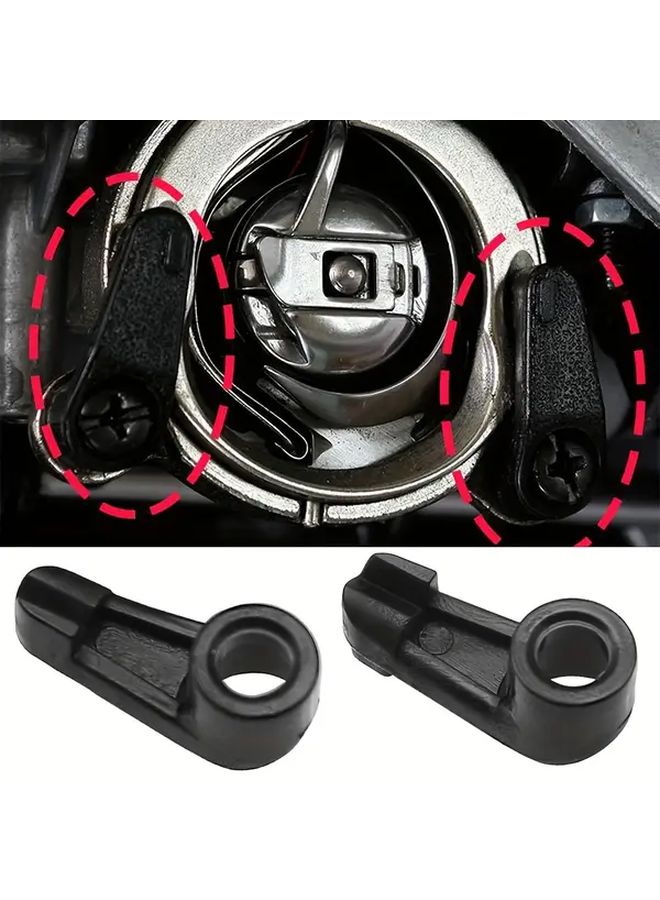 2 Pcs Heavy Duty Sewing Machine Needle Case Holder Shuttle Shell Holder With Secure Grip Compatible With Sewing Machines Parts Accessories. - Image 2