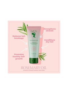 Camille Rose Camille Rose | Rosemary Oil 5 Minute Deep Strengthening Mask | Castor Oil, Peppermint & Rosemary Essential Oils to Encourage Hair Growth & Strengthen | Natural Deep Conditioner | 8.5 fl oz  - Image 3