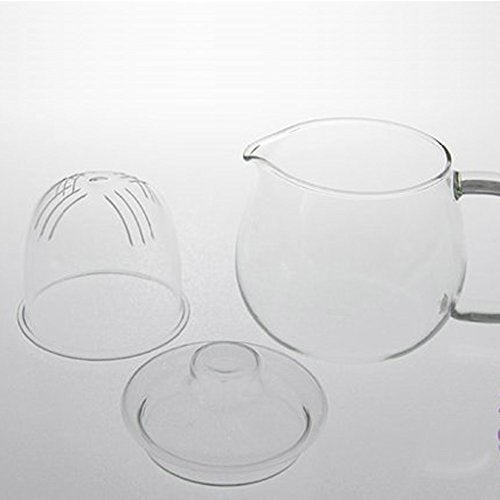 KINTO 8363 UNITEA Teapot, 15.2 fl oz (450 ml), Dishwasher-safe, Heat-resistant Glass, Gift - Image 4