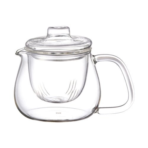 KINTO 8363 UNITEA Teapot, 15.2 fl oz (450 ml), Dishwasher-safe, Heat-resistant Glass, Gift - Image 1