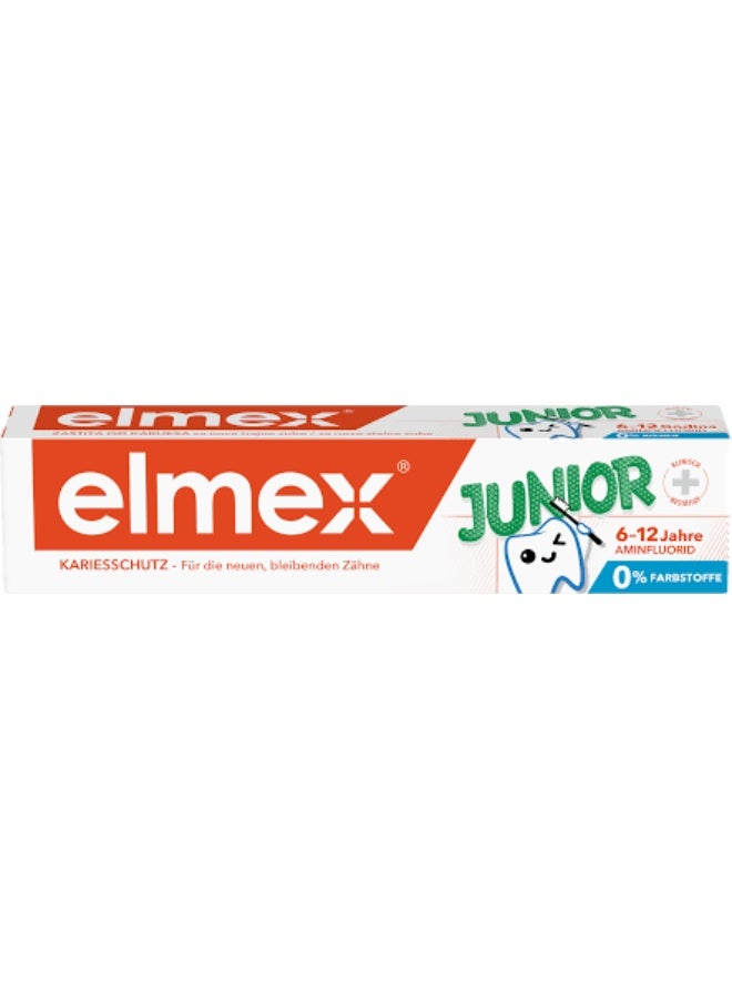 Elmex Junior 6-12 Years Toothpaste 75ml - Image 2
