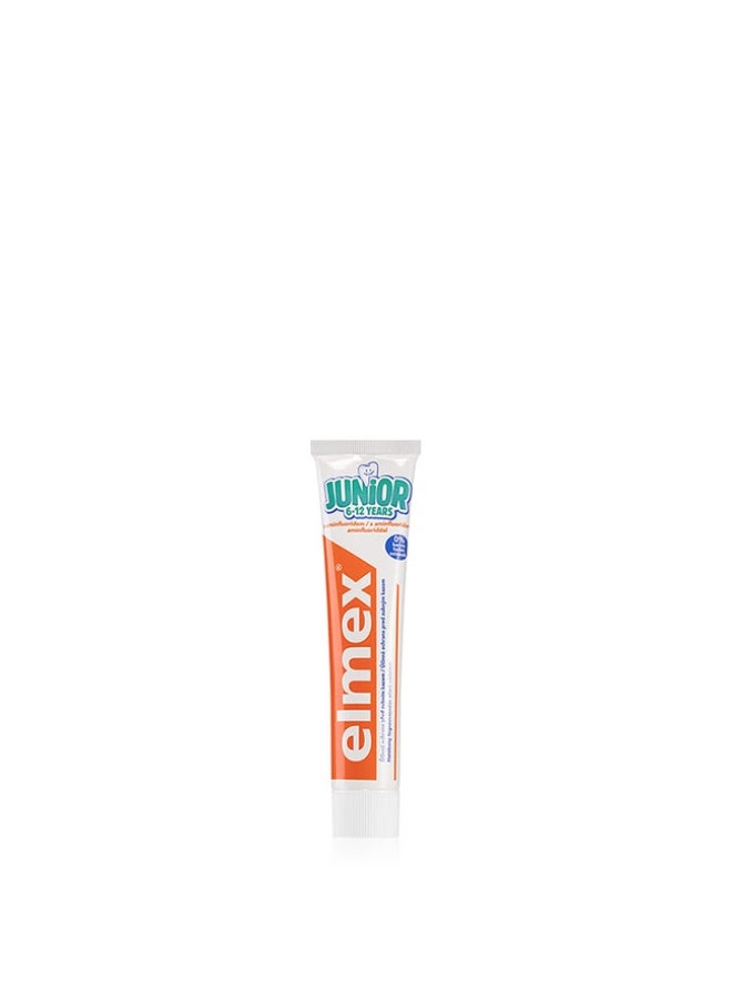 Elmex Junior 6-12 Years Toothpaste 75ml - Image 1
