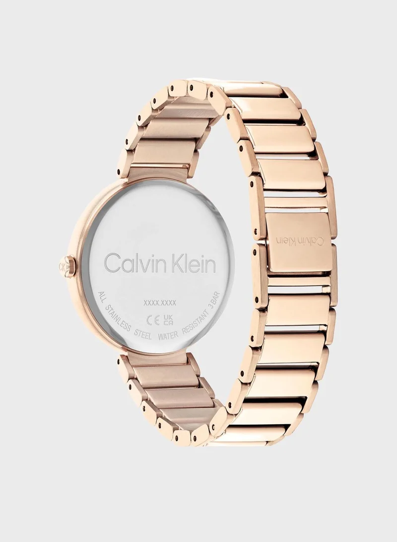 CALVIN KLEIN Minimalistic T Bar Analog Watch