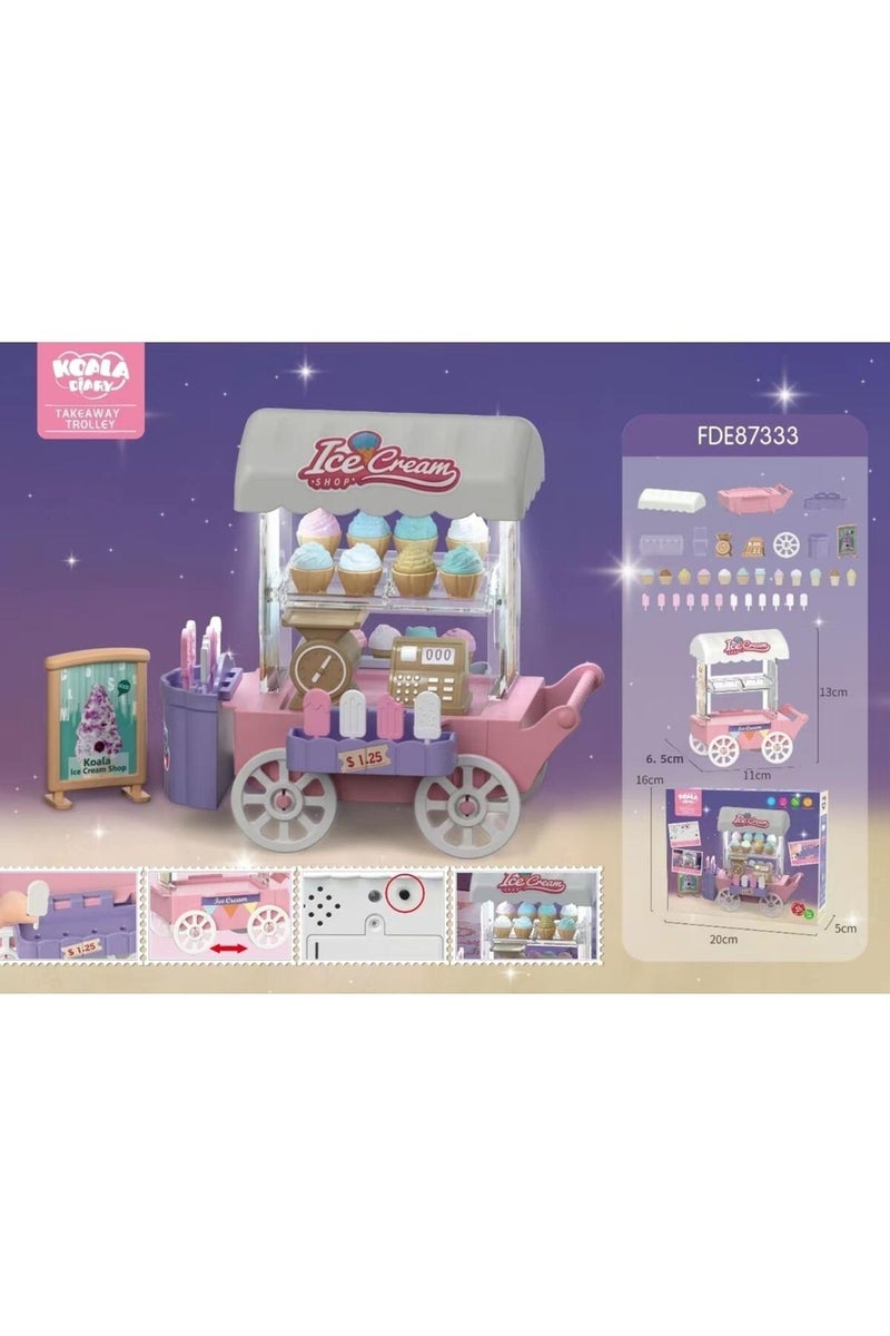 FDE87333 No box Miniature Items Store Shopping Play Set DIY Family Games Pretend Playset Kids Toys