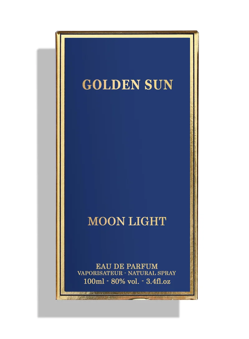 AMD Perfumes  Golden Sun Moon Light By AMD Perfumes Men Fragrance EDP 100ml for Men | Best Price UAE