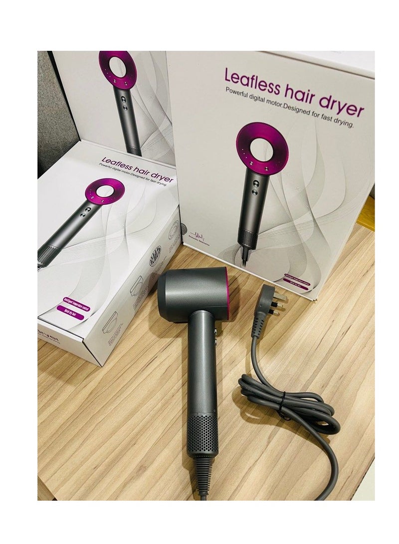 Generic 5 in 1 Professional Hair Dryer Leafless Supersonic Hair Dryer Personal Hair Care Styling Negative Ion Tool Constant Anion Electric Hair Dryer  - Image 4