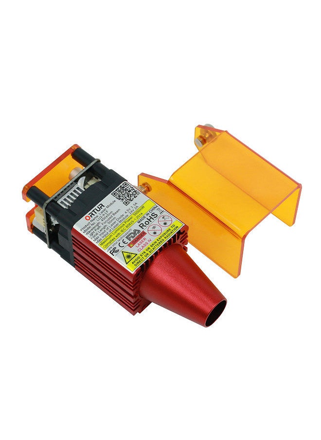 Generic - LU2-4-LF 24V Upgrade Laser Module 5W Laser Power Fixed Focus Suitable for Laser Master 2 S2/Laser Master Laser 2 PRO S2 Engraver Support Air Assist DIY Carving Engraving Machine Engraver Accessory - Image 1