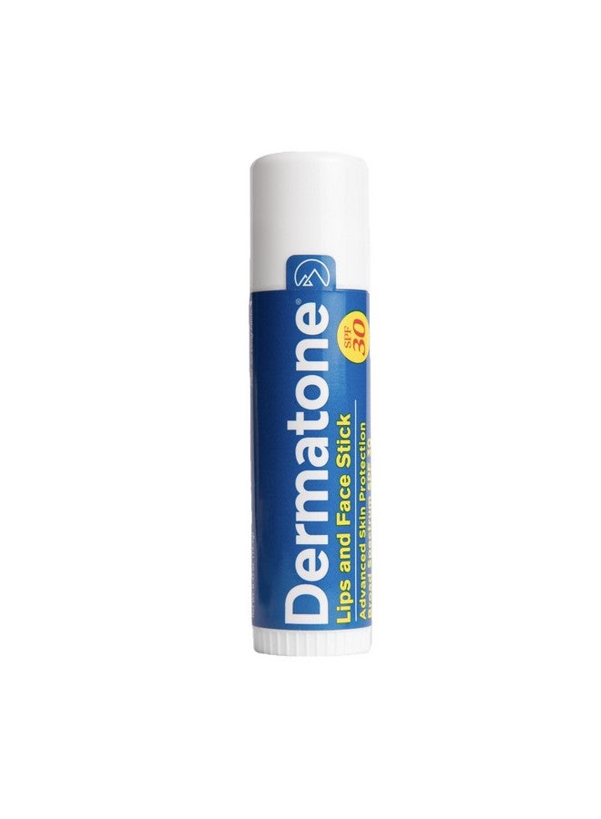 Dermatone Lips and Face Stick SPF 30 | Advanced Skin Protection | Moisturizing | Sooth & Replenish | Chunky Spot Stick 0.5oz - Image 1