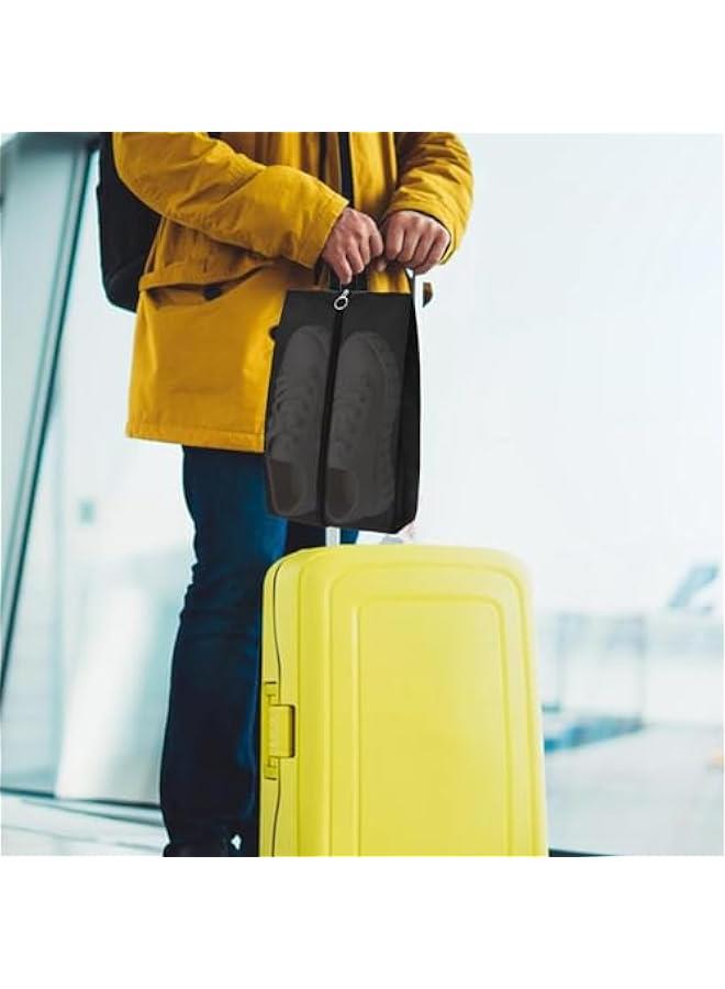 Waterproof Storage Packing Organizers | Travel Shoe Bag | Portable Shoe Bag, Shoe Dust Bag Storage Packing With Zipper for Heels Sneakers Boot Shoe Dust Bag Shoe Travel Bags for Packing - Image 4