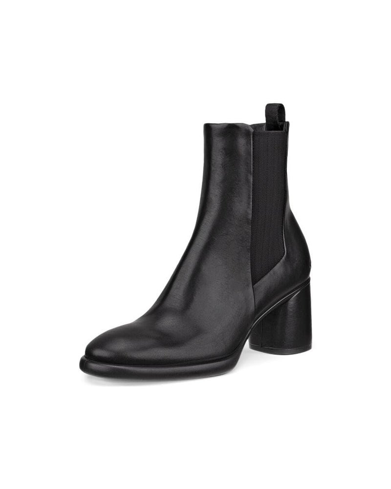 ECCO Womens Sculpted Luxury 55 MM Modern Double Gore Chelsea Boot BLACK 775