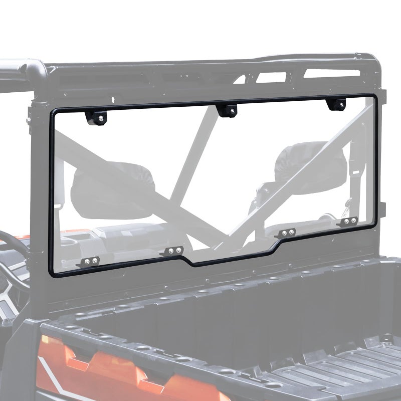 StarknightMT Ranger 1000 Rear Windshield Clear Back Window Rear Window Compatible With 20172025 Polaris Ranger 1000XP 1000 Crew 20132019 Polaris Ranger XP 900 Crew Heavy Duty PC