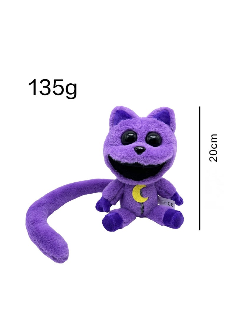 Y&D - Poppy Playtime Smiling Critters 3 Plush Toy Cartoon CatNap 20cm For Fans Gift Horror Stuffed Figure Doll For Kids And Adults Great Birthday Stuffers For Boys Girls - Image 1
