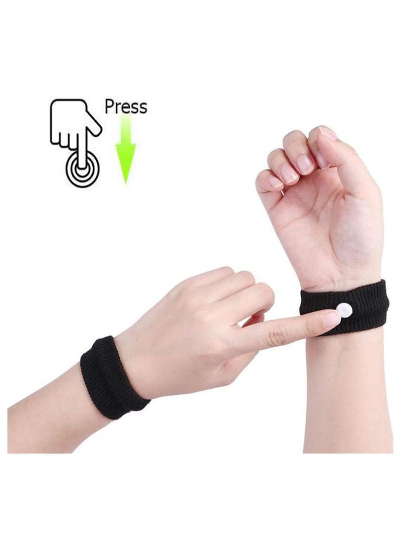 SYOSI - Relief Band Travel Wristbands Motion Sickness Anti Nausea Wrist Bands Bracelet for Morning Sea Car Adults and Children - Image 1