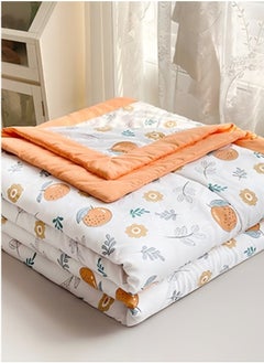 Beautiful Class A pure cotton summer quilt air conditioning quilt summer cool quilt 100% pure cotton thin quilt single double student thin quilt  - Image 2